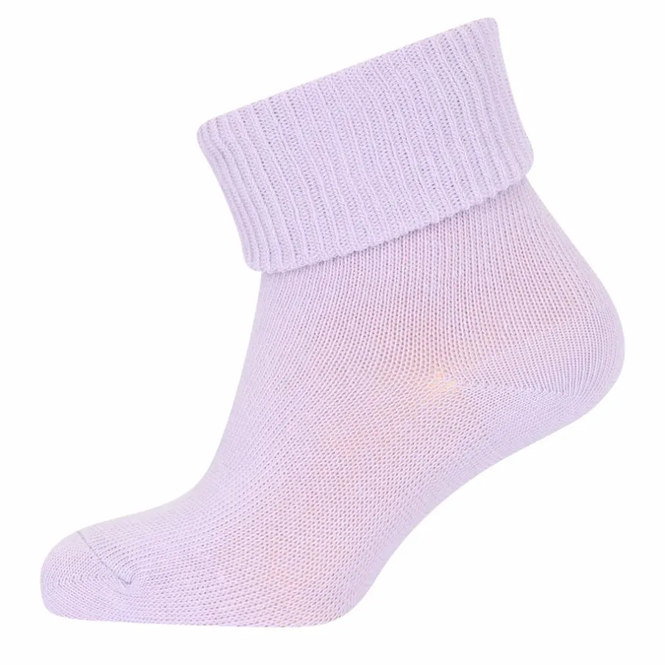 Best Melton Børne Strømper m. non-slip - Cloud Lilac