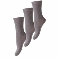 Outlet Melton Unisex Strømper - Light Grey Mel.