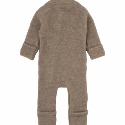 Discount Mikk-line Baby Heldragt i merinould - Melange Denver