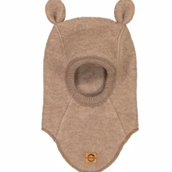 Clearance Mikk-line Børne Elefanthue i merinould - Melange Denver