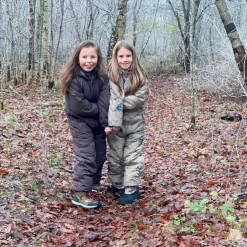 Outlet Mikk-line Børne Flyverdragt m. BIONIC-FINISH® ECO coating - RAISIN