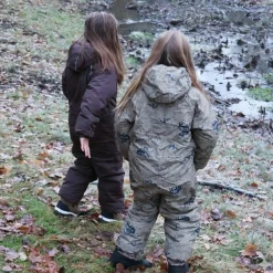 Outlet Mikk-line Børne Flyverdragt m. BIONIC-FINISH® ECO coating - RAISIN