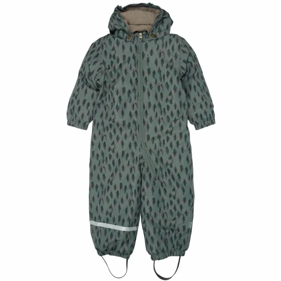 New Mikk-line Børne Flyverdragt m. BIONIC-FINISH® ECO coating - Balsam Green