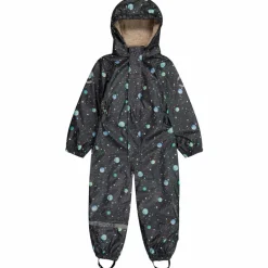 Clearance Mikk-line Børne Regndragt m. for - Dark Navy