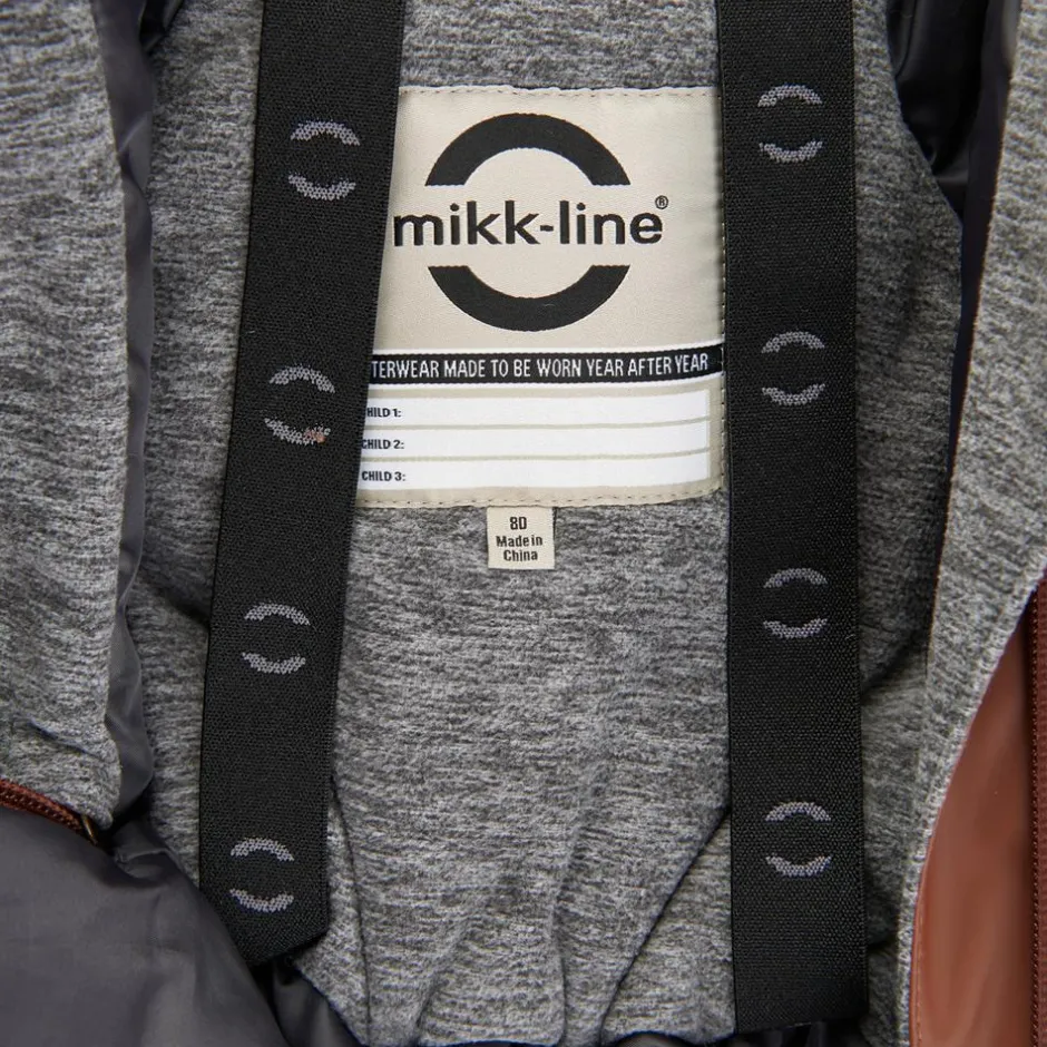 Clearance Mikk-line Børne Regndragt m. for - Mink