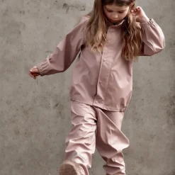 Outlet Mikk-line Børne Regnsæt - Adobe Rose