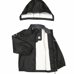 New Mikk-line Børne Regnsæt - Black