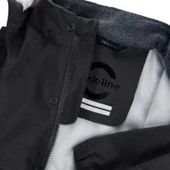 New Mikk-line Børne Regnsæt - Black