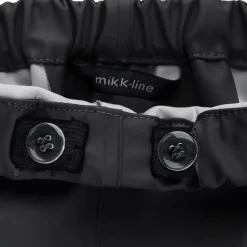 New Mikk-line Børne Regnsæt - Black