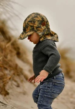 Best Mikk-line Børne Solhat - Dusty Olive