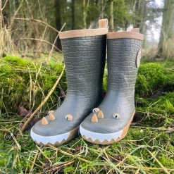 Online Mikk-line Drenge Gummistøvler - Dusty Olive