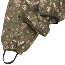 Outlet Mikk-line Pige Flyverdragt m. BIONIC-FINISH® ECO coating - Burnt Olive