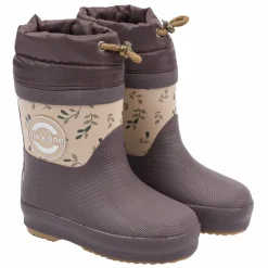 New Mikk-line Pige Gummistøvler m. for - RAISIN