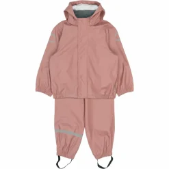 Outlet Mikk-line Pige Regnsæt - Burlwood