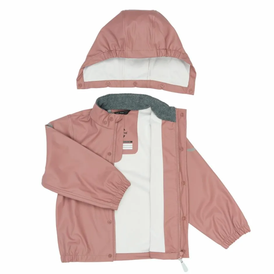 Outlet Mikk-line Pige Regnsæt - Burlwood