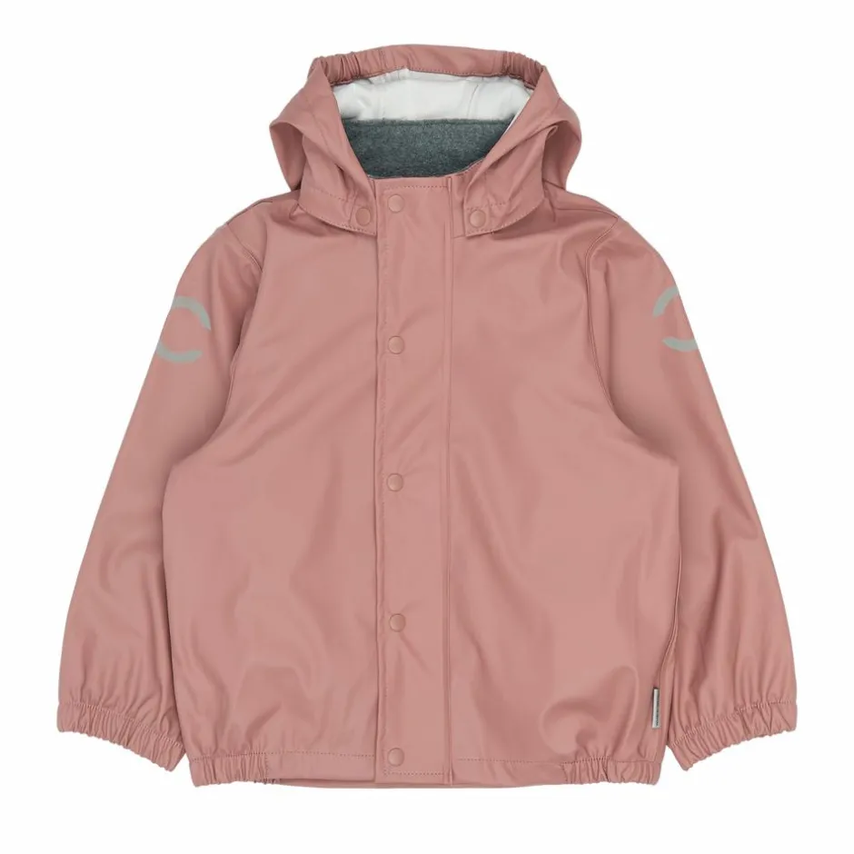 Outlet Mikk-line Pige Regnsæt - Burlwood