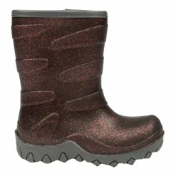 Clearance Mikk-line Pige Termostøvler m. glimmer - French Roast