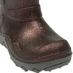 Clearance Mikk-line Pige Termostøvler m. glimmer - French Roast