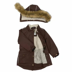 Online Mikk-line Pige Vinterjakke m. BIONIC-FINISH® ECO coating - French Roast