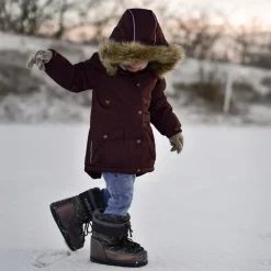 Online Mikk-line Pige Vinterjakke m. BIONIC-FINISH® ECO coating - French Roast