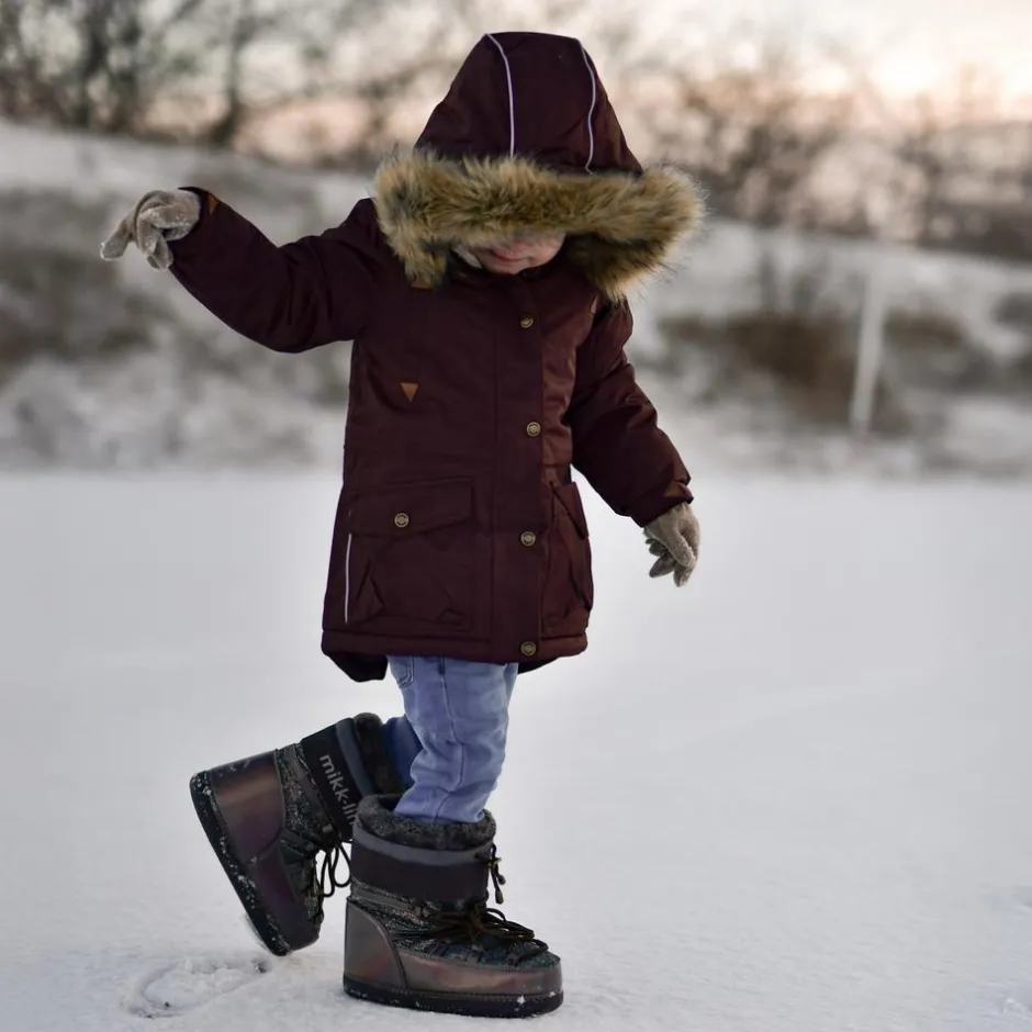 Online Mikk-line Pige Vinterjakke m. BIONIC-FINISH® ECO coating - French Roast