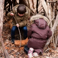 Online Mikk-line Pige Vinterjakke m. BIONIC-FINISH® ECO coating - French Roast