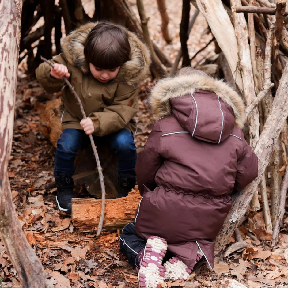 Online Mikk-line Pige Vinterjakke m. BIONIC-FINISH® ECO coating - French Roast