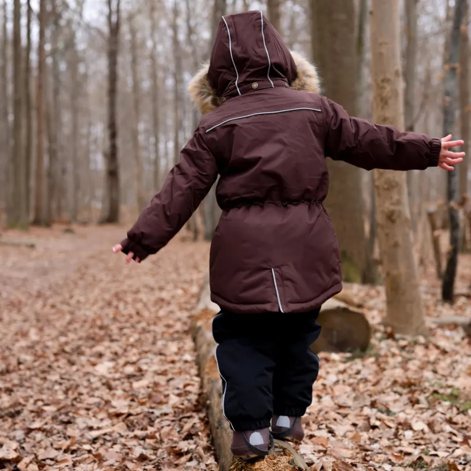 Online Mikk-line Pige Vinterjakke m. BIONIC-FINISH® ECO coating - French Roast