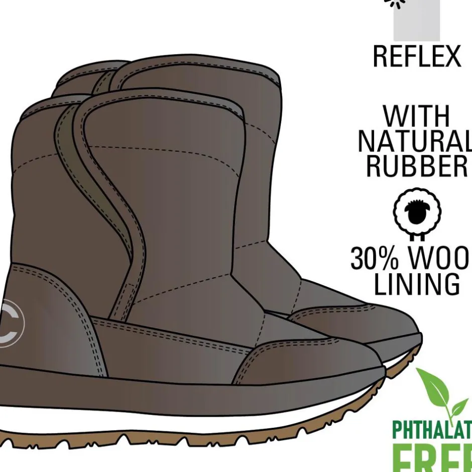 Sale Mikk-line Pige Vinterstøvler - Sparrow