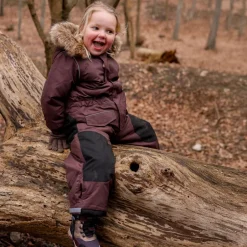 Online Mikk-line Pige Vinterstøvler - RAISIN