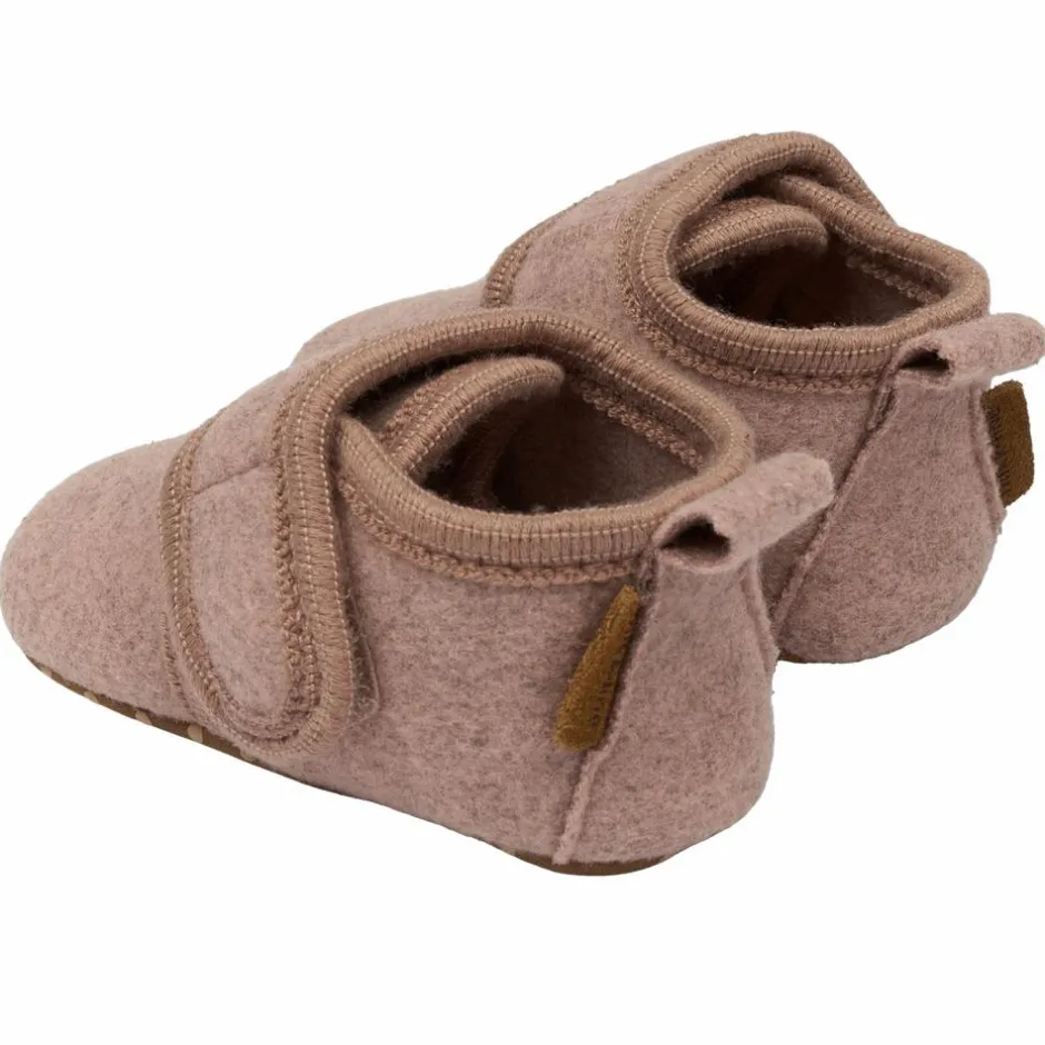 Outlet Mikk-line Prewalker Børne Futter i uld - Adobe Rose