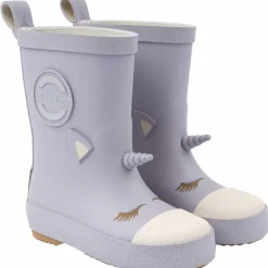Clearance Mikk-line Unicorn Pige Gummistøvler - Lavender Aura