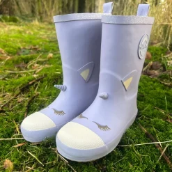 Clearance Mikk-line Unicorn Pige Gummistøvler - Lavender Aura