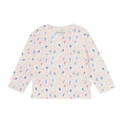 Best Minymo Baby Bluse i økologisk bomuld - Marshmallow White
