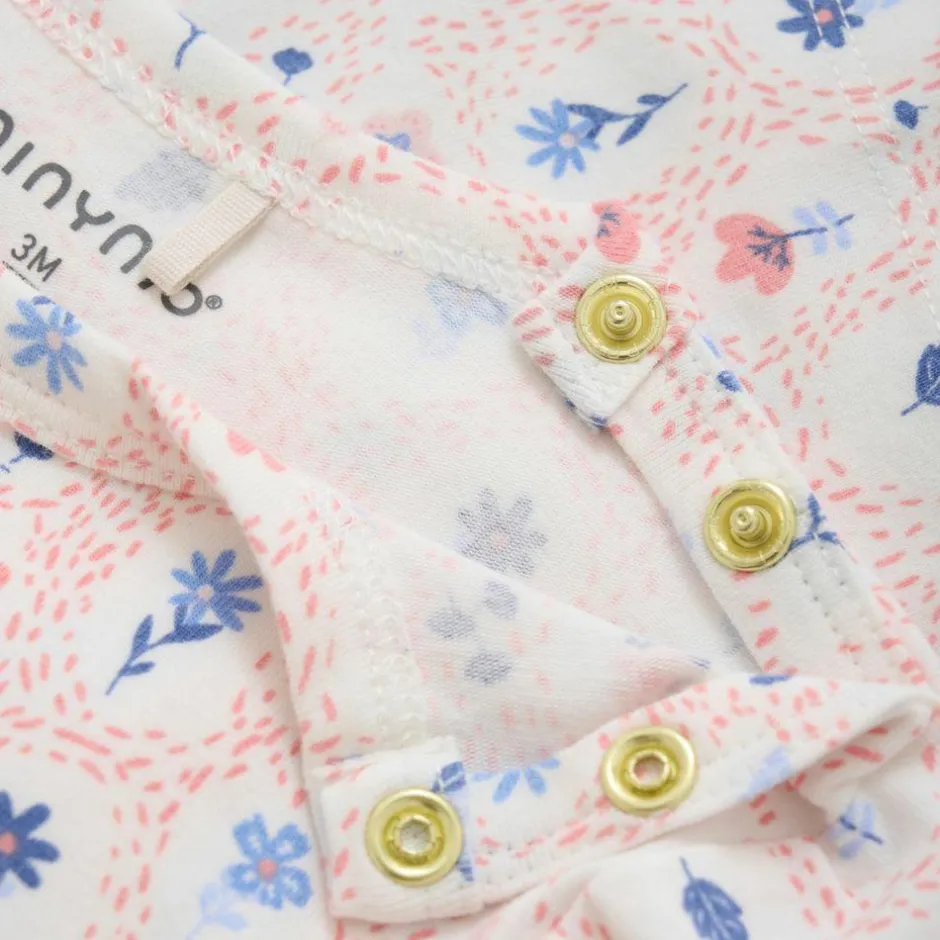 Best Minymo Baby Bluse i økologisk bomuld - Marshmallow White