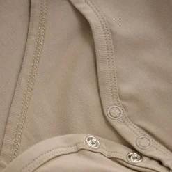 Best Minymo Baby Body i bambus - Simply Taupe