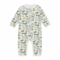 Best Minymo Baby Heldragt i økologisk bomuld - Marshmallow White