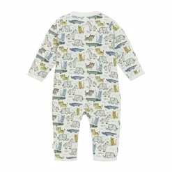 Best Minymo Baby Heldragt i økologisk bomuld - Marshmallow White