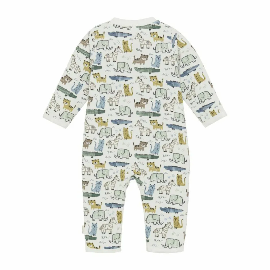 Best Minymo Baby Heldragt i økologisk bomuld - Marshmallow White