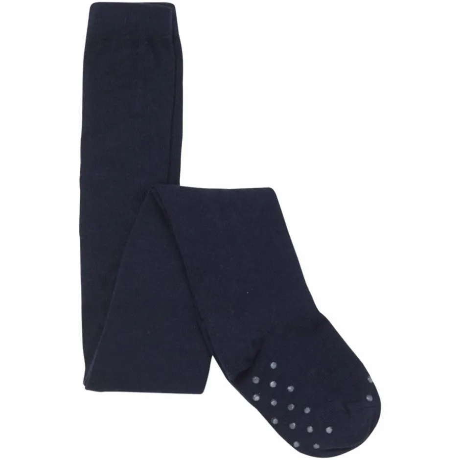 Hot Minymo Baby Strømpebukser m. non-slip - Total Eclipse