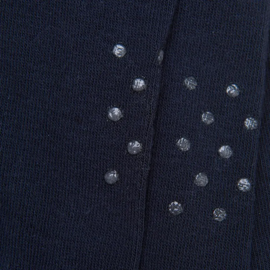 Hot Minymo Baby Strømpebukser m. non-slip - Total Eclipse