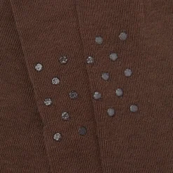 Minymo Baby Strømpebukser m. non-slip - Coffee Liquer