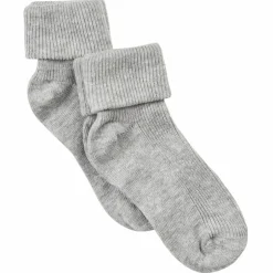 Best Minymo Baby Strømper - Light Grey Melange