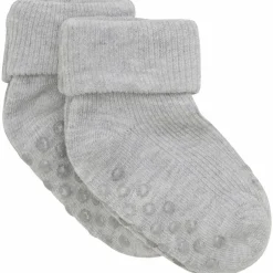 Online Minymo Baby Strømper - Light Grey Melange
