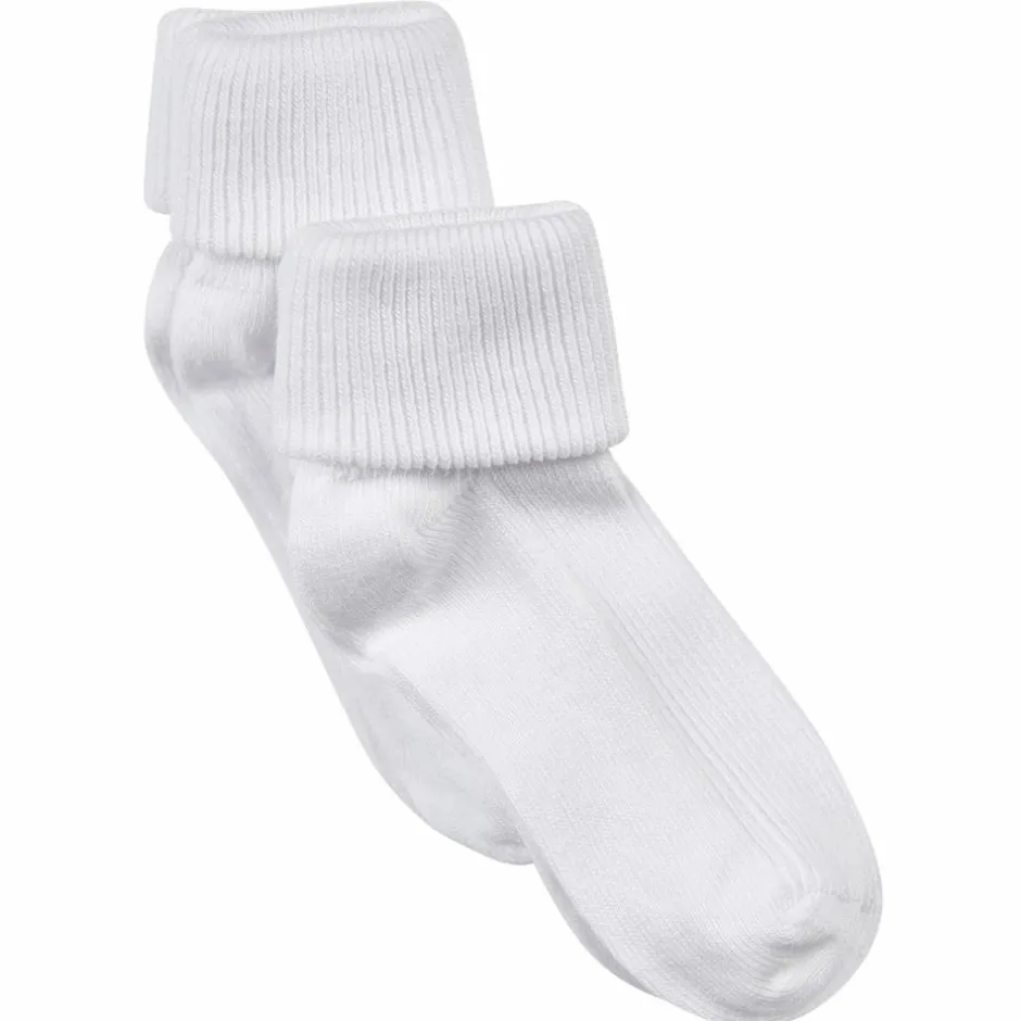 Online Minymo Baby Strømper - White