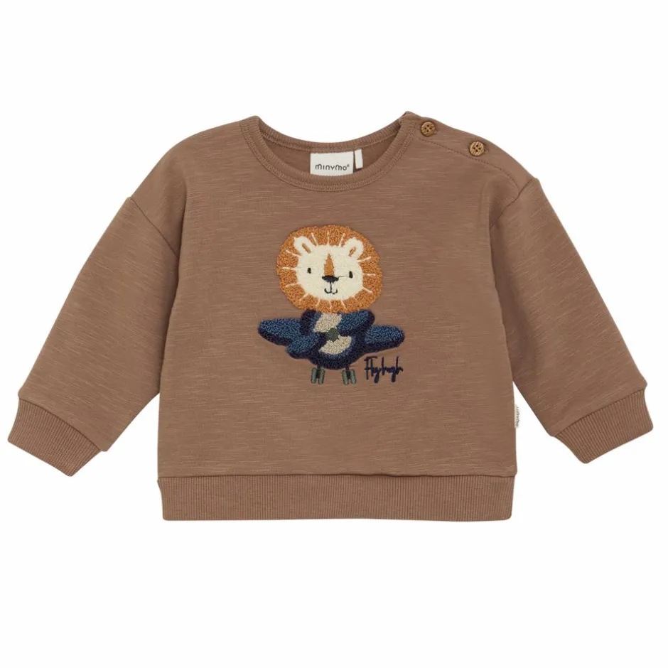 Best Minymo Baby Sweatshirt - Caribou