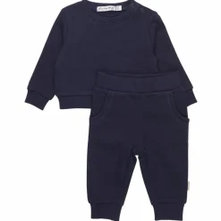 Discount Minymo Baby Sweatsæt - Dark Navy