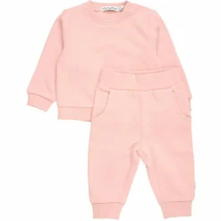 Discount Minymo Baby Sweatsæt - Misty Rose