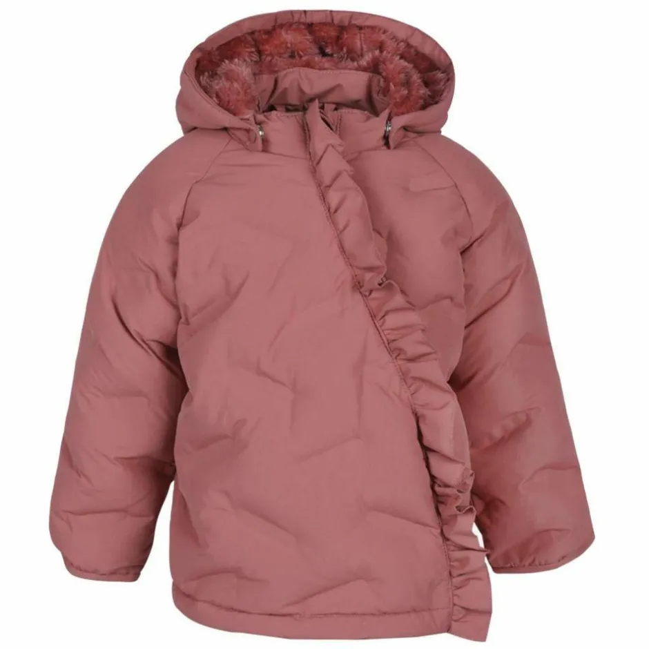 Sale Minymo Baby Vinterjakke m. BIONIC-FINISH® ECO coating - Withered Rose