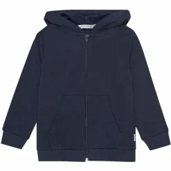 New Minymo Børne Hættetrøje - Ashley Blue